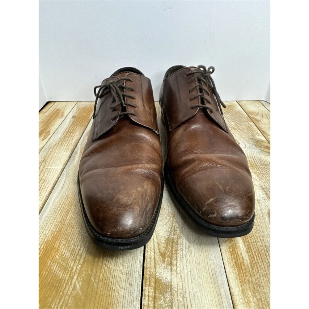 To Boot New‎ York Adam Derrick Brampton Size 13 Brown Oxford